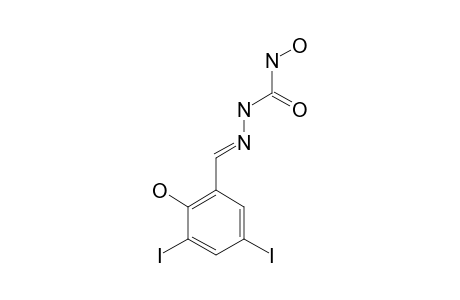 1-(2-HYDROXY-3,5-DIIODOBENZYLIDENE)-4-HYDROXYSEMICARBAZIDE