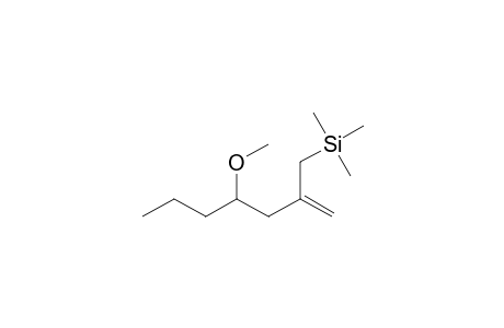 4-Methoxy-3-(trimehylsilyl)methyl-1-heptene
