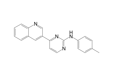 4-(Quinolin-3-yl)-N-p-tolylpyrimidin-2-amine