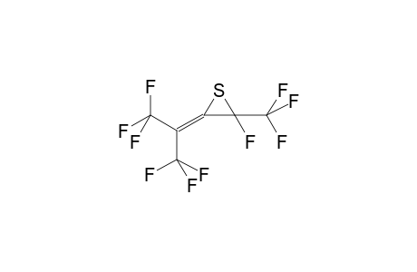 2-TRIFLUOROMETHYL-2-FLUORO-3-HEXAFLUOROISOPROPYLIDENETHIIRANE