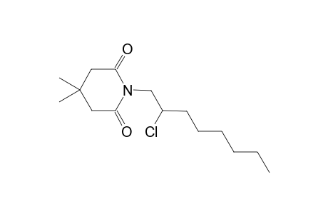 1-(2-Chlorooctyl)-4,4-dimethylpiperidine-2,6-dione