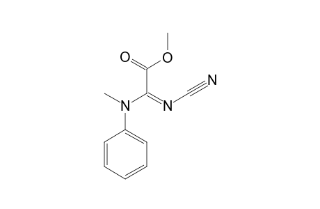 2-(CYANAMINO)-N-METHYL-N-PHENYLGLYCIN-METHYLESTER