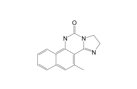 1,2-DIHYDRO-4-METHYL-BENZ-[H]-IMIDAZO-[1.2-C]-QUINAZOLIN-11(10H)-ONE