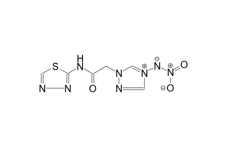 4-(nitroazanidyl)-1-[2-oxo-3-(1,3,4-thiadiazol-2-yl)propyl]-1H-1,2,4-triazol-4-ium