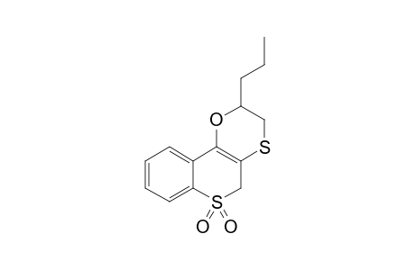 2,3-DIHYDRO-2-PROPYL-[5H]-1,4-OXATHIINO-[3,2-C]-[1]-BENZOTHIOPYRAN-6,6-DIOXIDE
