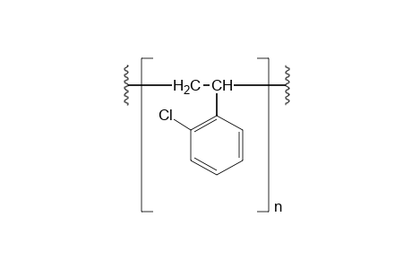 Poly(2-chlorostyrene)