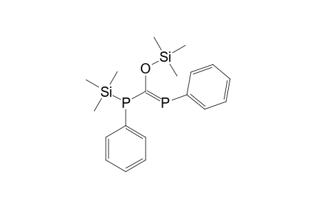 phenyl-(phenylphosphanylidene-trimethylsilyloxymethyl)-trimethylsilylphosphane