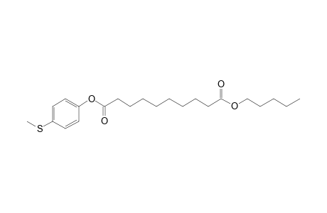 Sebacic acid, 4-methylthiobenzyl pentyl ester