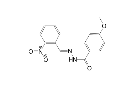4-methoxy-N'-[(E)-(2-nitrophenyl)methylidene]benzohydrazide