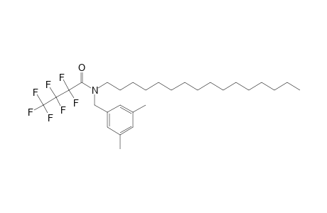 Heptafluorobutyramide, N-(3,5-dimethylbenzyl)-N-hexadecyl-