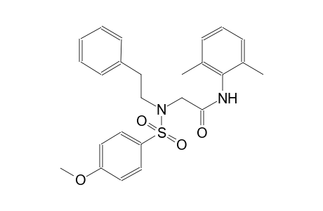 acetamide, N-(2,6-dimethylphenyl)-2-[[(4-methoxyphenyl)sulfonyl](2-phenylethyl)amino]-