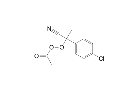 Ethaneperoxoic acid, 1-(4-chlorophenyl)-1-cyanoethyl ester