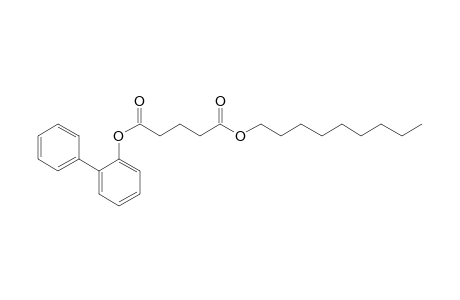 Glutaric acid, 2-biphenyl nonyl ester