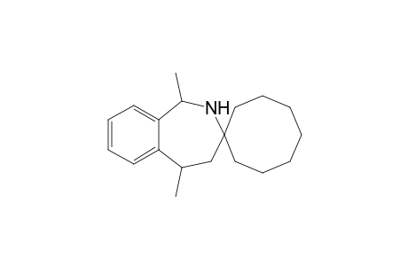 1,5-Dimethyl-1,2,4,5-tetrahydrospiro[3H-2-benzazepine-3,1'-cyclooctane] isomer