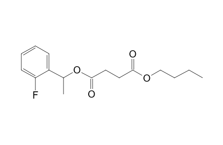 Succinic acid, butyl 1-(2-fluorophenyl)ethyl ester