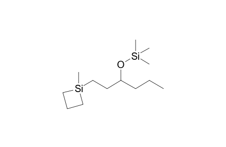 1-Methyl-1-[3'-(trimethylsilyloxy)hexyl]-1-silacyclobutane