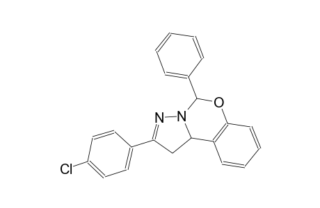 2-(4-chlorophenyl)-5-phenyl-1,10b-dihydropyrazolo[1,5-c][1,3]benzoxazine