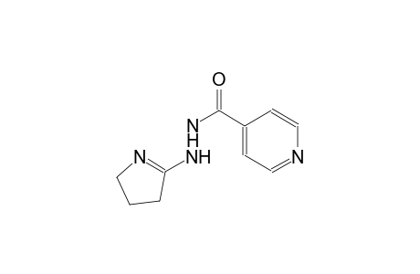 N'-(3,4-dihydro-2H-pyrrol-5-yl)isonicotinohydrazide