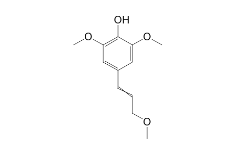2,6-Dimethoxy-4-(3-methoxyprop-1-enyl)phenol