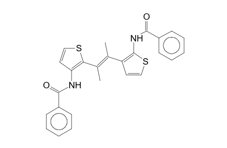 N-(3-((1E)-2-[3-(Benzoylamino)-2-thienyl]-1-methyl-1-propenyl)-2-thienyl)benzamide