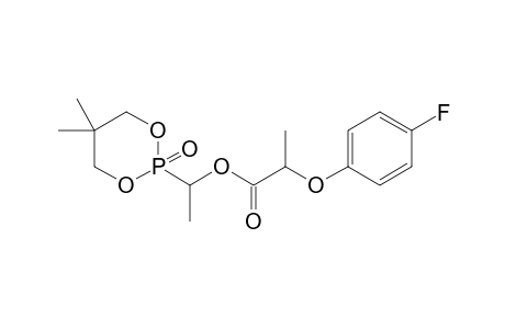 2-(4-fluorophenoxyisopropionyloxy)(methyl)methyl-5,5-dimethyl-1,3,2-dioxaphospha-2-onephosphonate