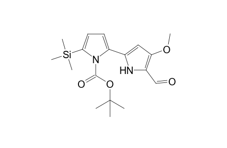 3-Methoxy-5-(1-(tert-butoxycarbonyl)-5-(trimethylsilyl)-pyrrol-2-yl)pyrrole-2-carbaldehyde