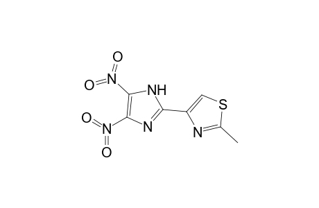 4-(4,5-dinitro-1H-imidazol-2-yl)-2-methyl-1,3-thiazole