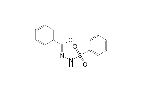 N-(phenylsulfonyl)benzenecarbohydrazonoyl chloride