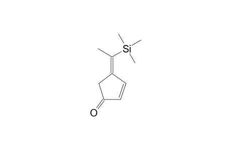(Z)-4-[1-(TRIMETHYLSILYL)-ETHYLIDENE]-CYCLOPENT-2-ENONE