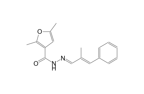 2,5-dimethyl-N'-[(E,2E)-2-methyl-3-phenyl-2-propenylidene]-3-furohydrazide