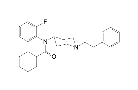 N-2-Fluorophenyl-N-[1-(2-phenylethyl)piperidin-4-yl]cyclohexanecarboxamide