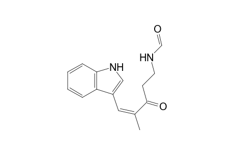 N-[5-(3-Indolyl)-4-methyl-3-oxo-4-pentenyl]formamide