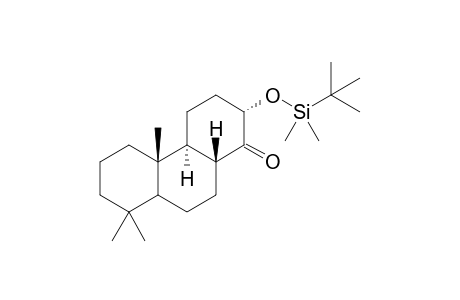 13.alpha.-t-Butyldimethylsilyloxy-podocarpan-14-one