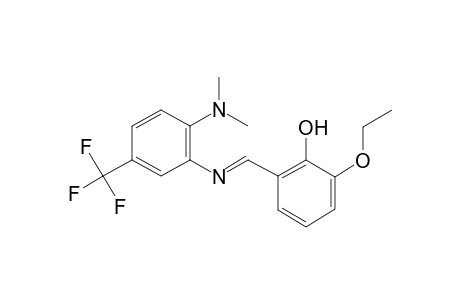 2-[(2-Dimethylamino-5-trifluoromethyl-phenylimino)-methyl]-6-ethoxy-phenol