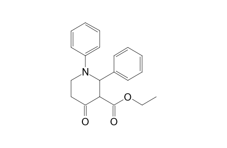4-keto-1,2-diphenyl-nipecotic acid ethyl ester