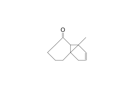 cis-11-Methyl-tricyclo(5.4.0.0/7,11/)undec-9-en-2-one