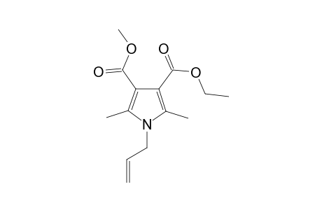 3-Ethyl 4-methyl 1-allyl-2,5-dimethyl-1H-pyrrole-3,4-dicarboxylate