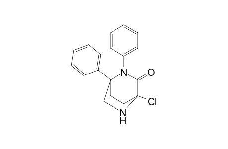 4-Chloro-1,2-diphenyl-2,5-diazabicyclo[2.2.2]octan-3-one