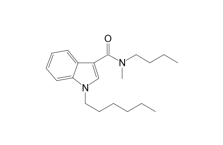 N-Butyl-1-hexyl-N-methyl-1H-indole-3-carboxamide