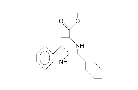 cis-(3-[Methoxycarbonyl]-1,2,3,4-tetrahydro-9H-pyrido[3,4-B]indol-1-yl)-cyclohexane