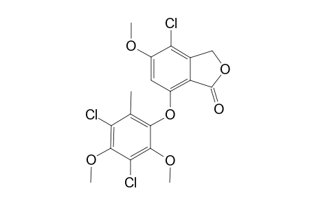 4-Chloro-7-(3,5-dichloro-2,4-dimethoxy-6-methyl-phenoxy)-5-methoxy-3H-isobenzofuran-1-one