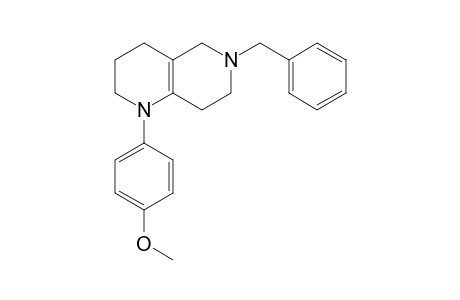 1,6-Naphthyridine, 1,2,3,4,5,6,7,8-octahydro-1-(4-methoxyphenyl)-6-(phenylmethyl)-