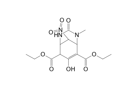 Diethyl 7-hydroxy-2-methyl-9-nitro-3-oxo-2,4-diazabicyclo[3.3.1]non-7-ene-6,8-dicarboxylate