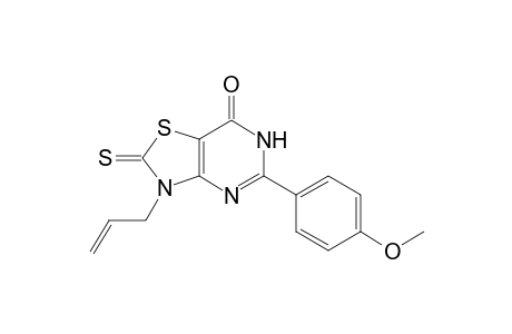 3-Allyl-5-(4-methoxyphenyl)-2-thioxo-4H-thiazolo[4,5-d]pyrimidin-7-one