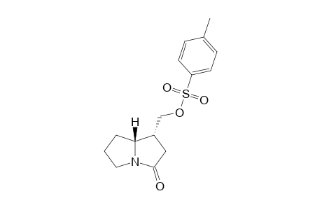 [(1R,8R)-3-oxidanylidene-1,2,5,6,7,8-hexahydropyrrolizin-1-yl]methyl 4-methylbenzenesulfonate