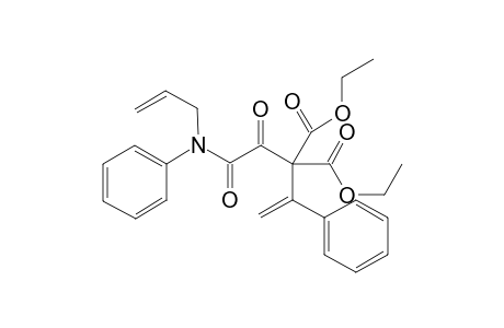Diethyl 2-(2-(allyl(phenyl)amino)-2-oxoacetyl)-2-(1-phenylvinyl)malonate
