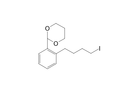2-[2-(4-Iodobutyl)phenyl]-1,3-dioxolane