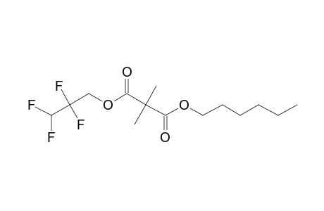 Dimethylmalonic acid, hexyl 2,2,3,3-tetrafluoropropyl ester