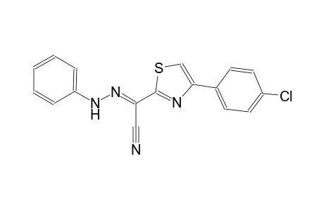 2-thiazoleacetonitrile, 4-(4-chlorophenyl)-alpha-(phenylhydrazono)-