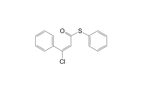 S-Phenyl (E)-3-chloro-3-phenylprop-2-enethioates